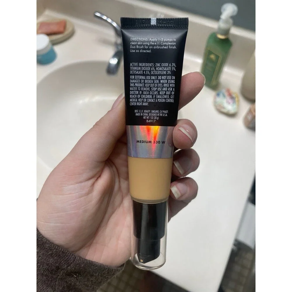 ELF Camo CC Cream Medium 330 W - SPF 30 Semi Matte Finish Full Coverage